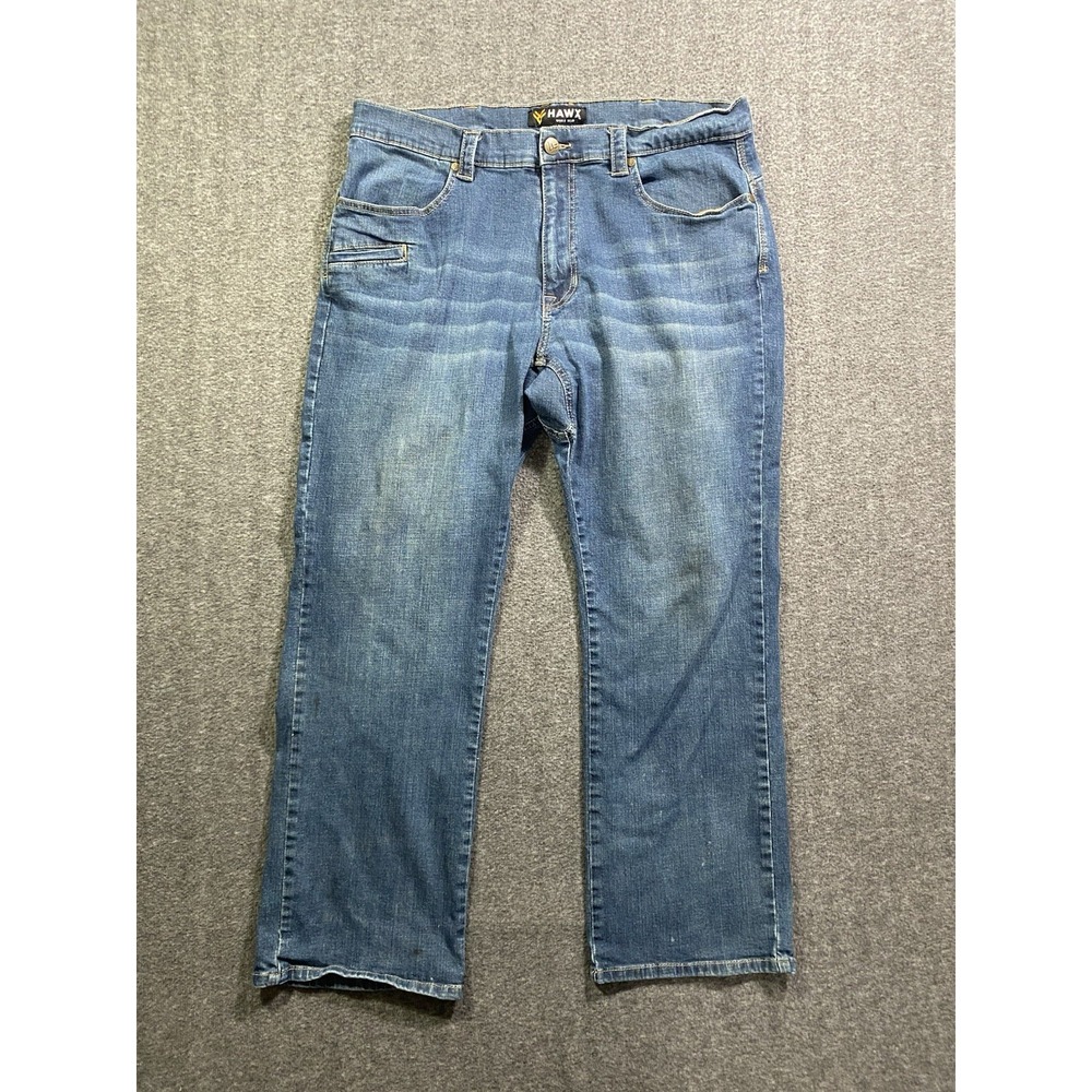 Vintage Tony HAWK loose fit wide leg skateboard jeans Size 38 x 30